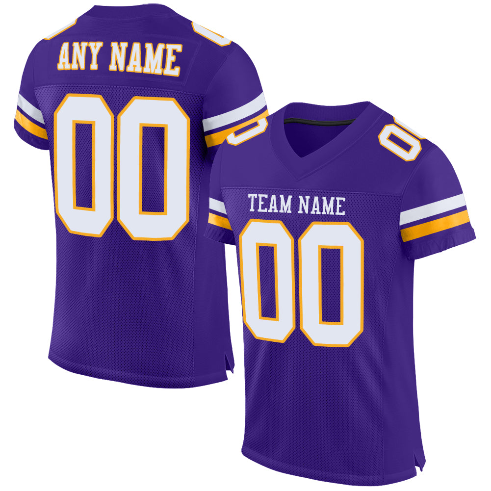 white and purple jersey