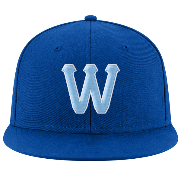Custom Royal White-Light Blue Baseball Jersey – FanCustom