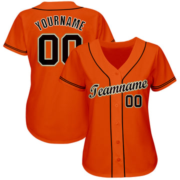 baseball jersey orange