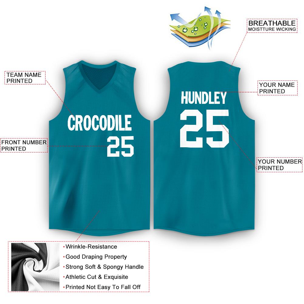 teal basketball jersey