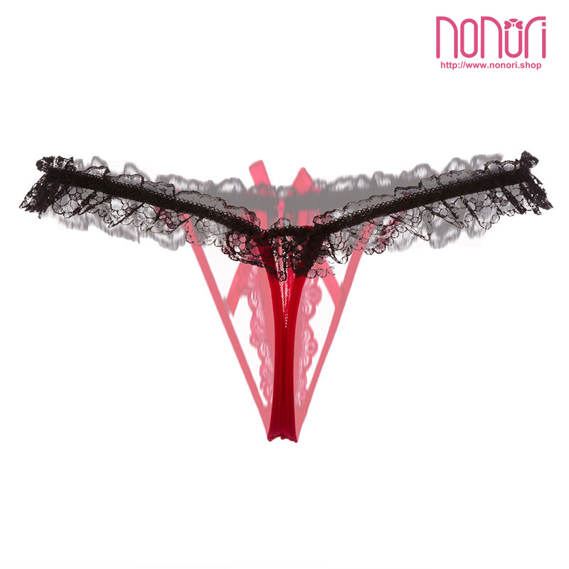 レース蝶結び玉パンツ/Lace Bow Beads Undies – NONORI E-Commerce