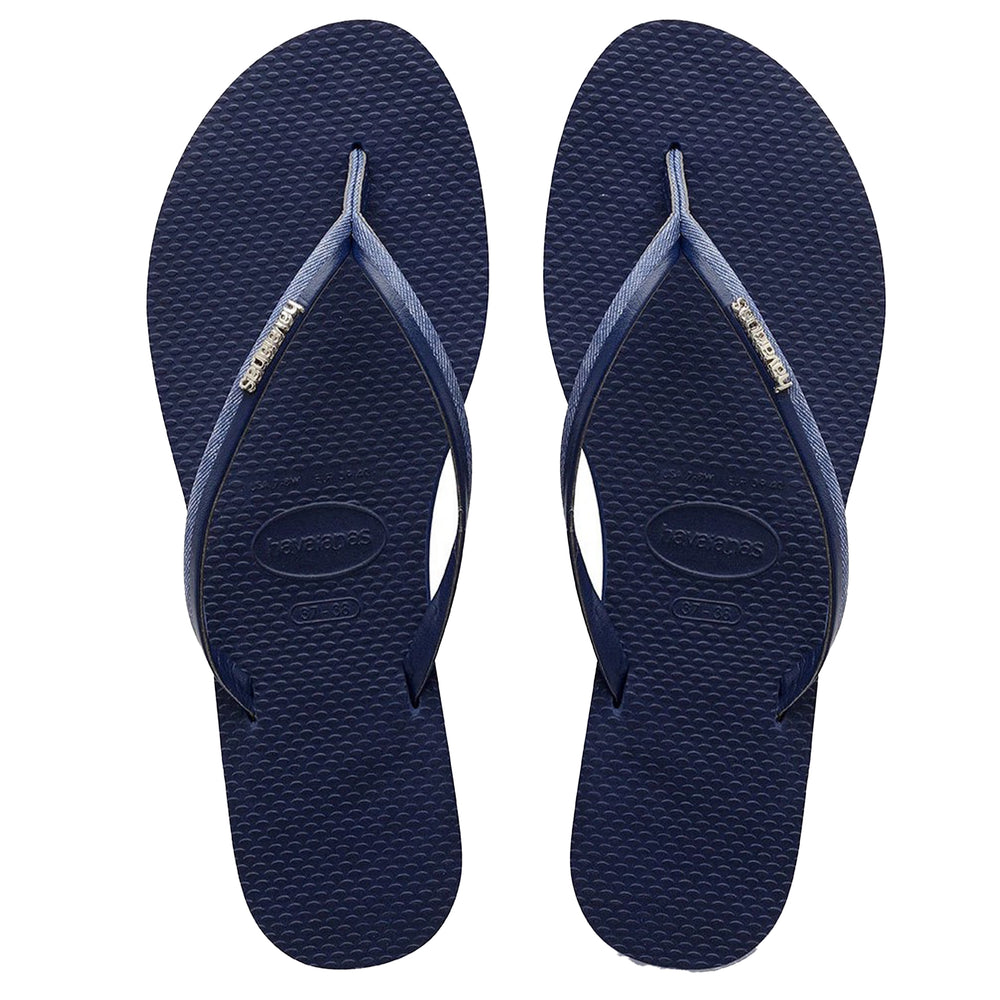 navy blue flip flops womens