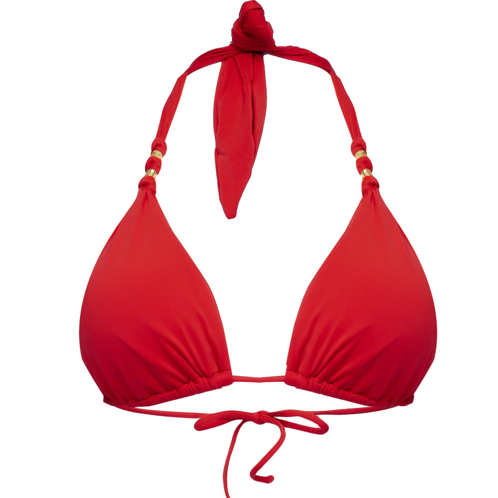 Red Triangle Bikini | ViX Swimwear | Red Knot Bikini