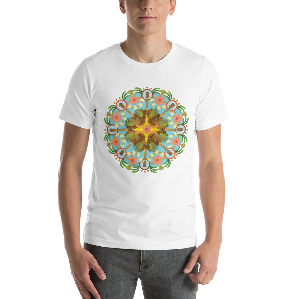 Ukulele Mandala - Tee Shirt – dkgriffinart