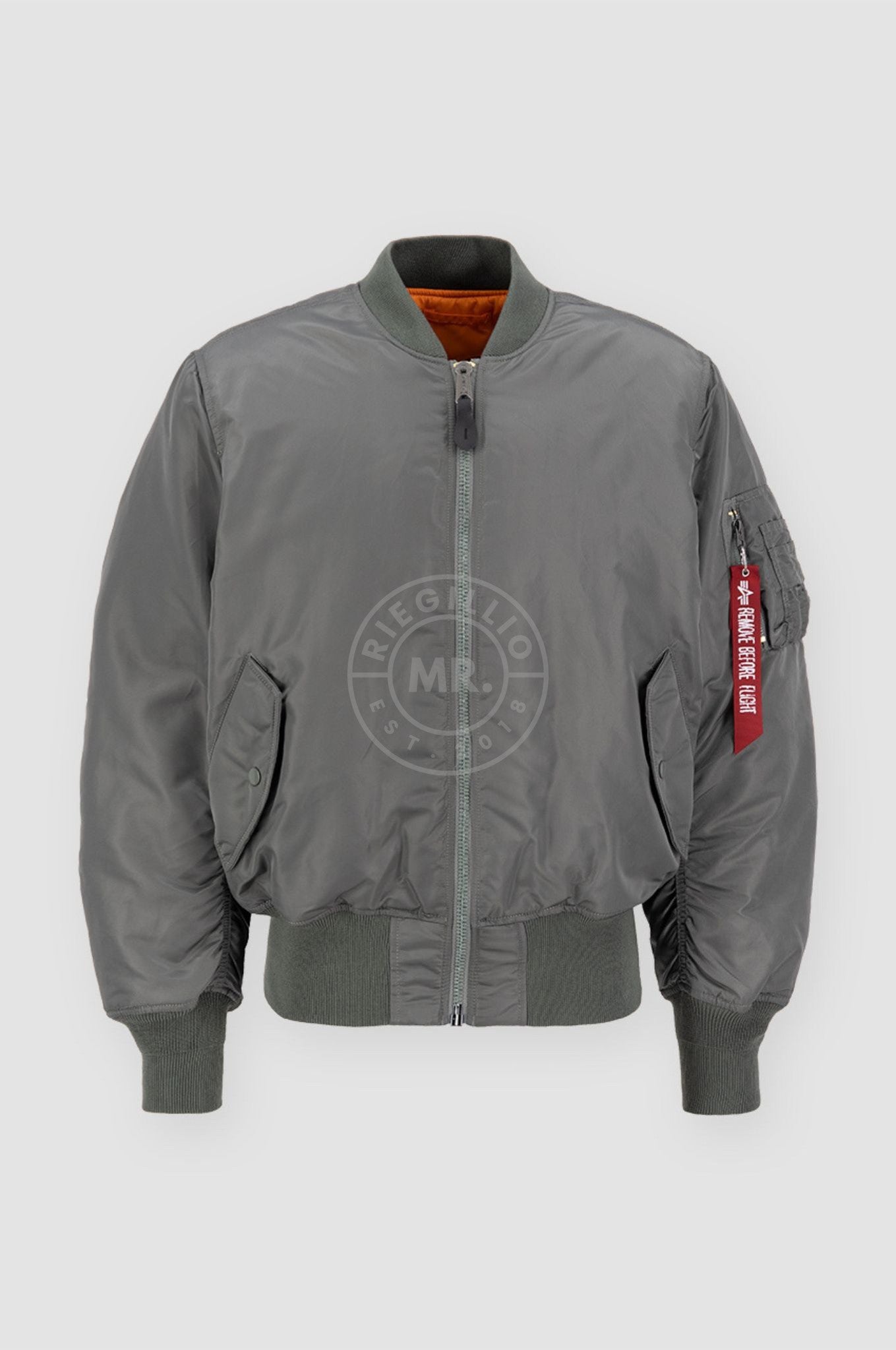 Alpha Industries MA-1 Bomber Jacket - Sage Green at MR. Riegillio