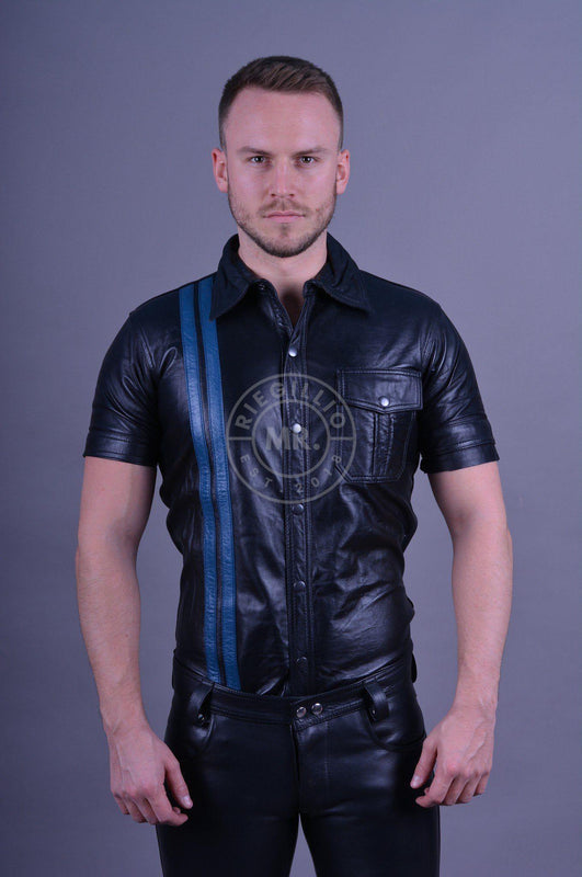 Black PVC Pants - Thru Zip by MR. Riegillio