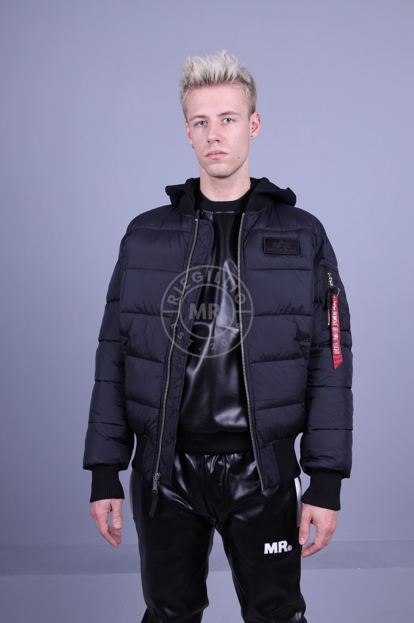 Riegillio at Puffer Industries Alpha Protector - MR. Vest Black