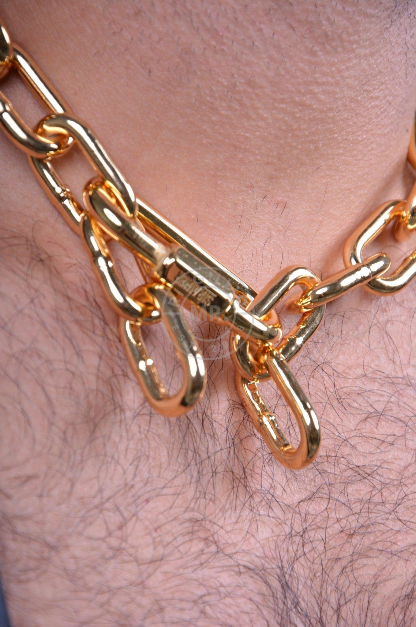 Gabriel Thick Chain Harness-Gold – Marek+Richard