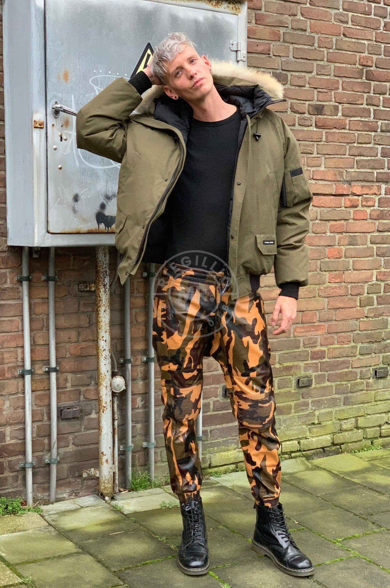 Full Camo Leather Jogger by Mr Riegillio – MR. Riegillio