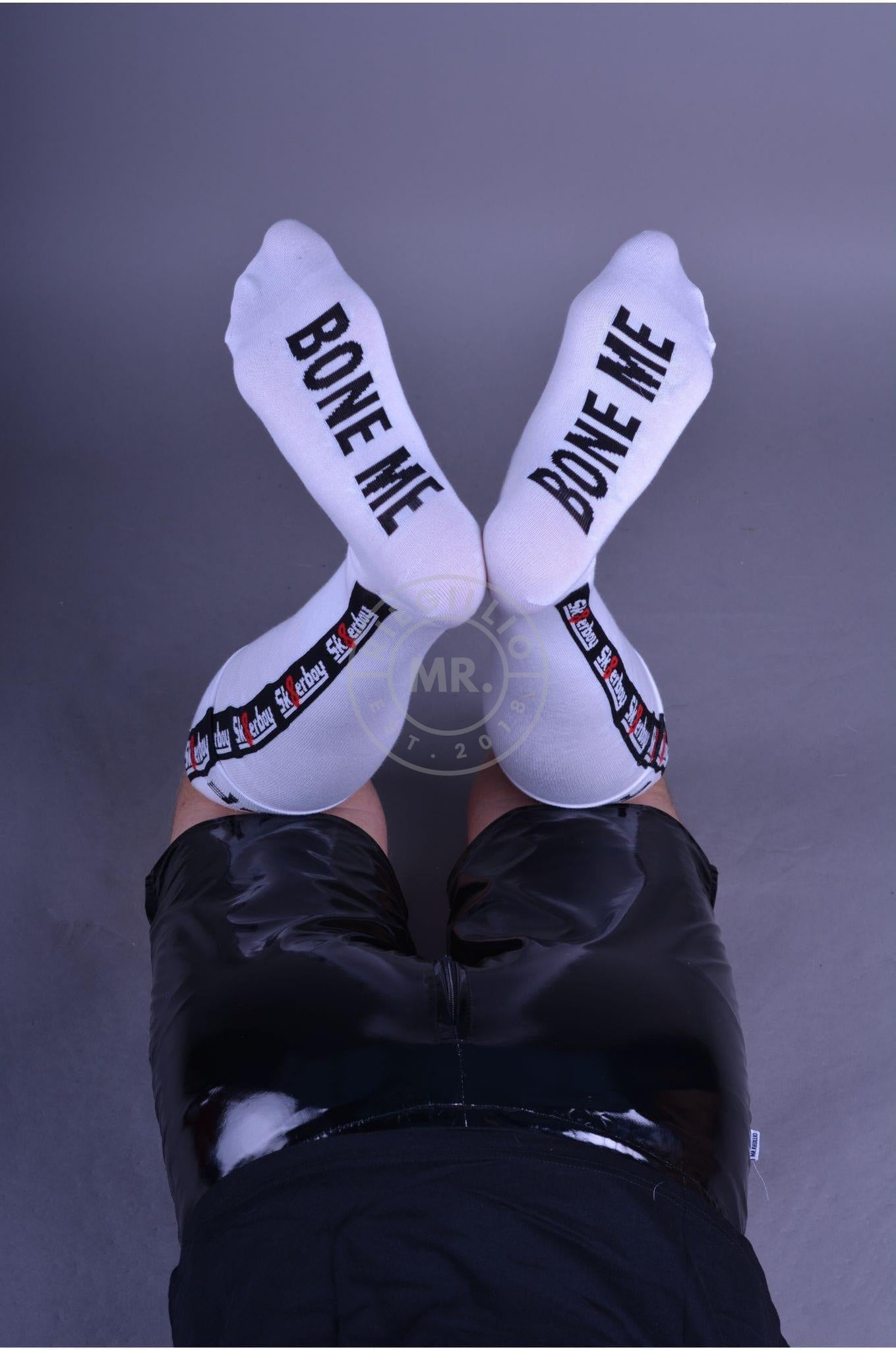 Sk8erboy® SNIFF ME Socks white