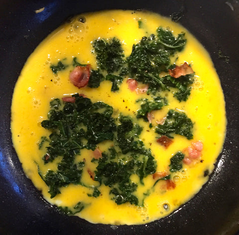 Kale Omlette Cooking with Kids Everyday Family Goodness No Added Sugar