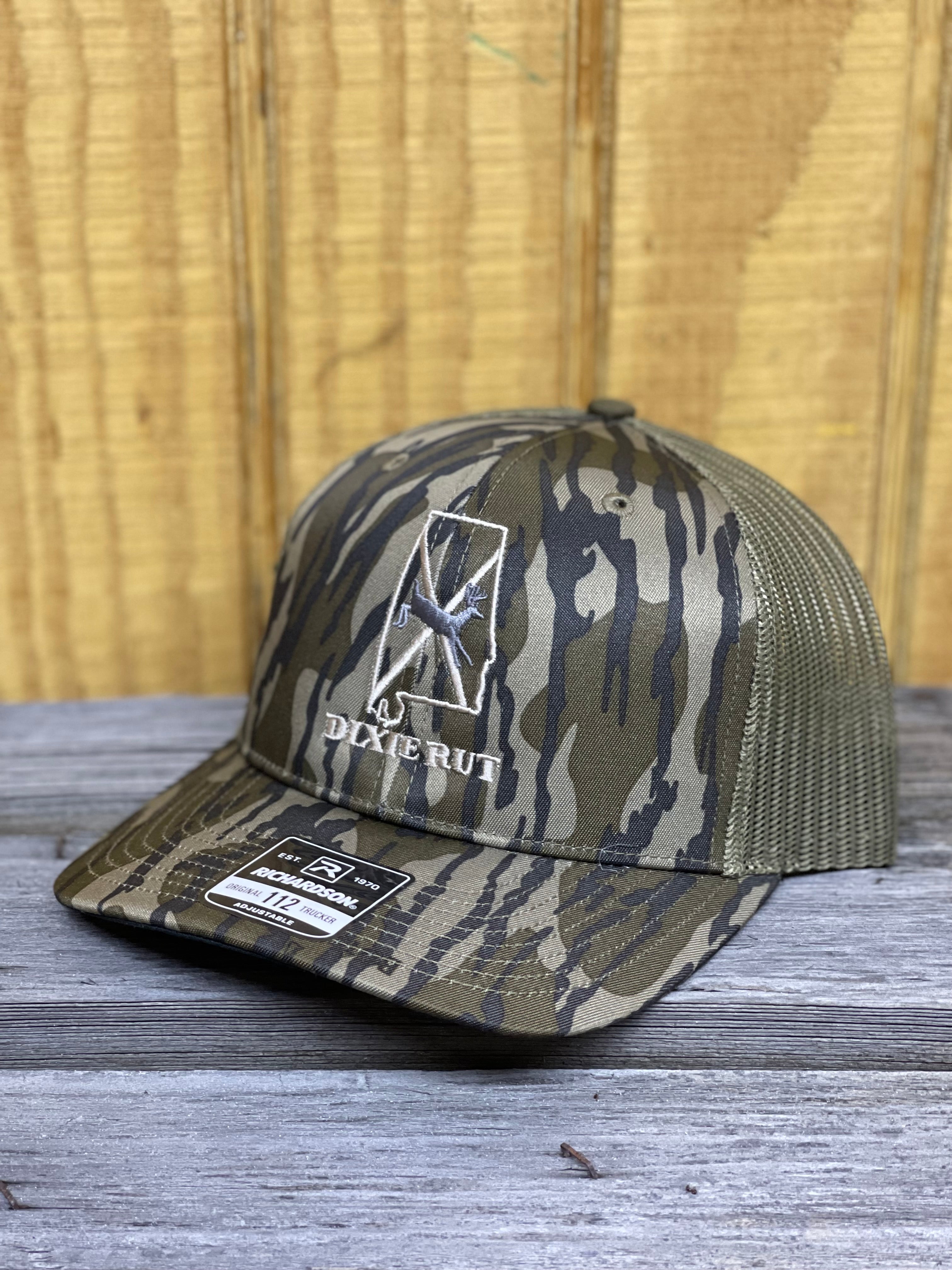 Dixie Rut Richardson 112 Cap Camo w/ Loden Mesh SnapBack – Dixie Cupped