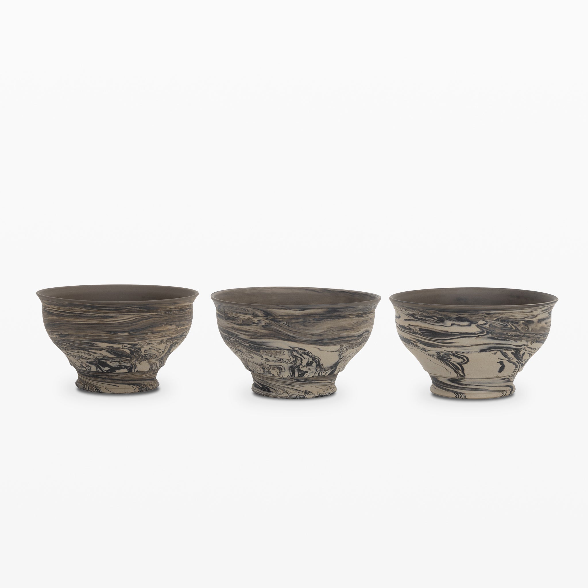MONKA Plastic Mixing Bowl Set – 6 Stackable Nesting Bowls + 5