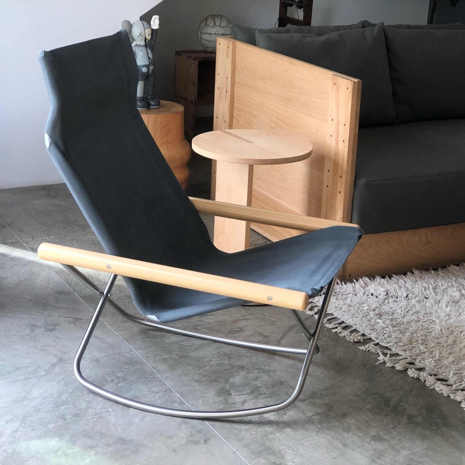 Nychair X Rocking Chair - Gray