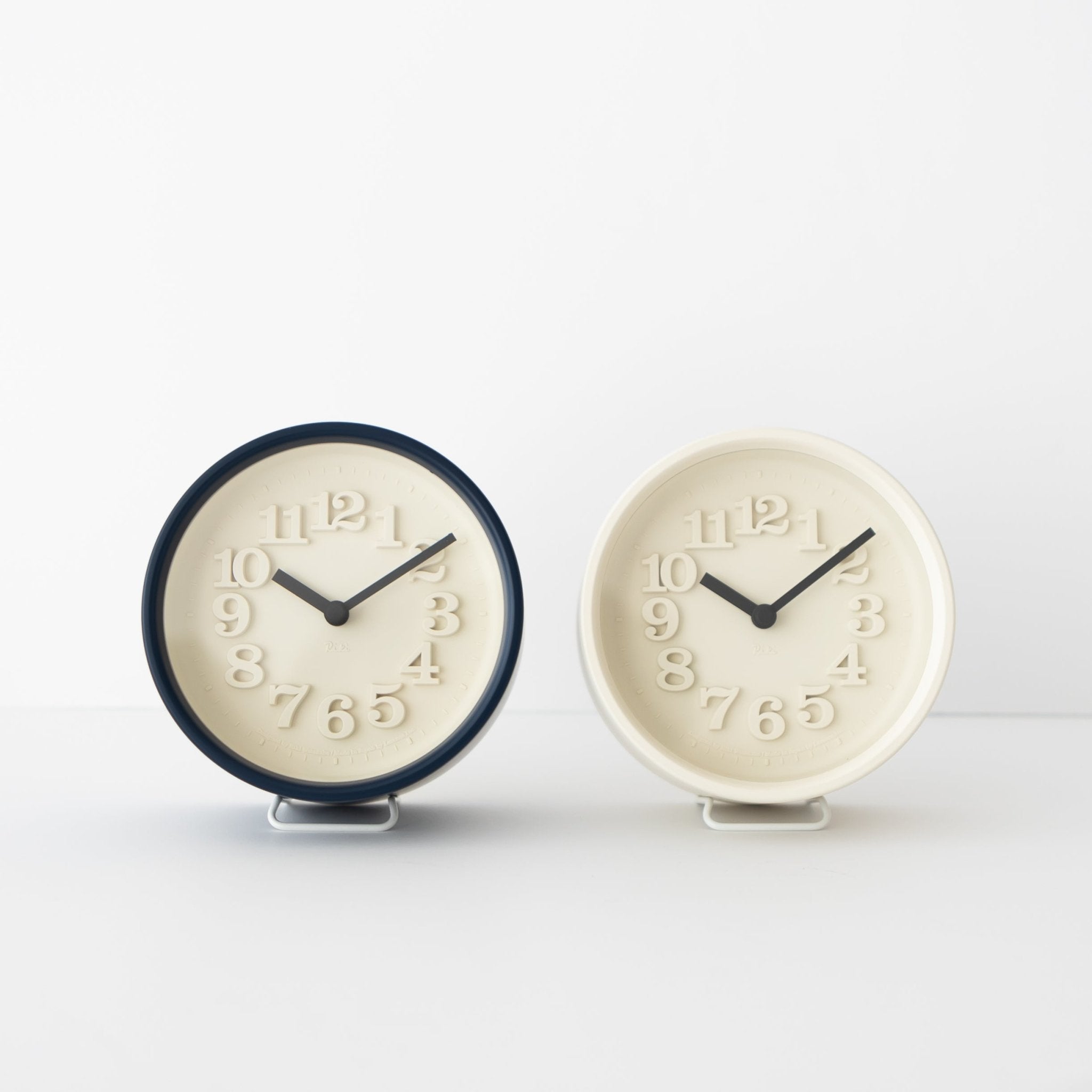 Lemnos Plywood Lines Clock YK21-13 | Tortoise General Store