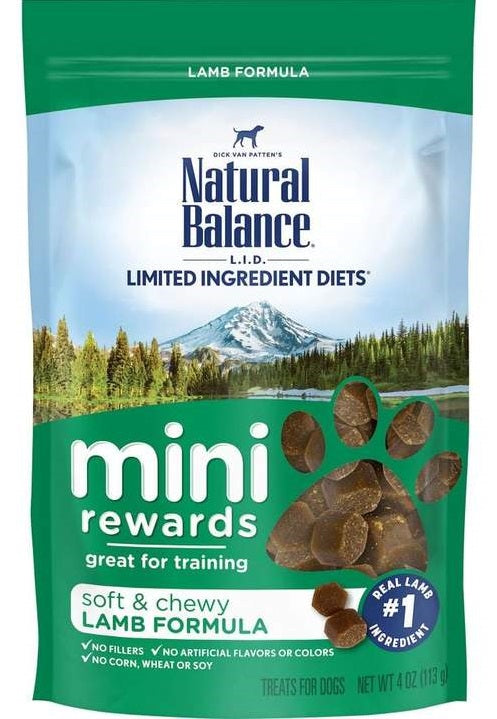 Natural Balance Mini Rewards Lamb Training Treats