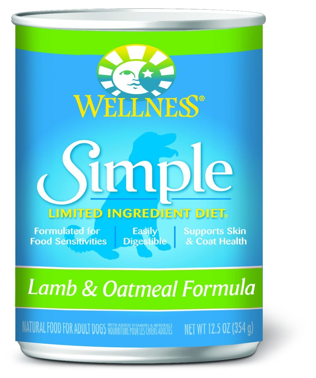 wellness simple dog food lamb and oatmeal