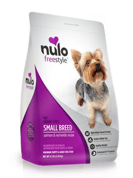 grain free dog food for small dogs