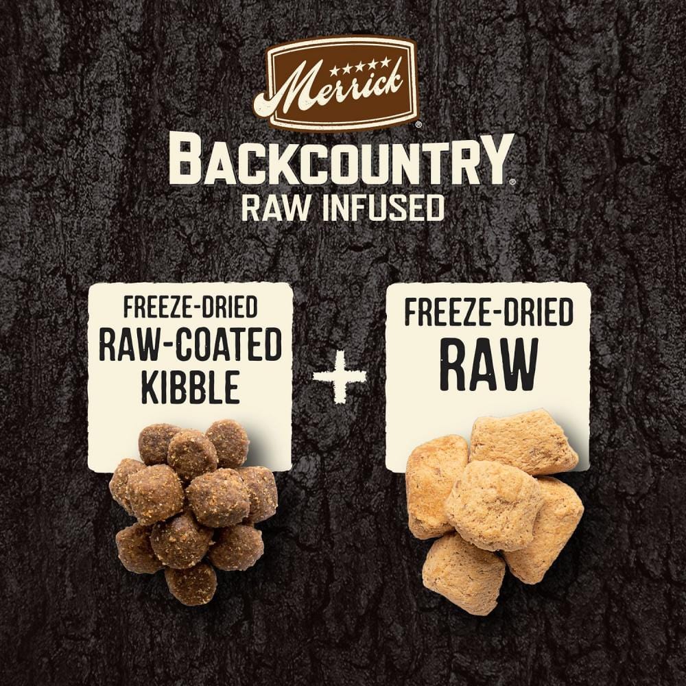 merrick backcountry raw infused large breed recipe dry dog food