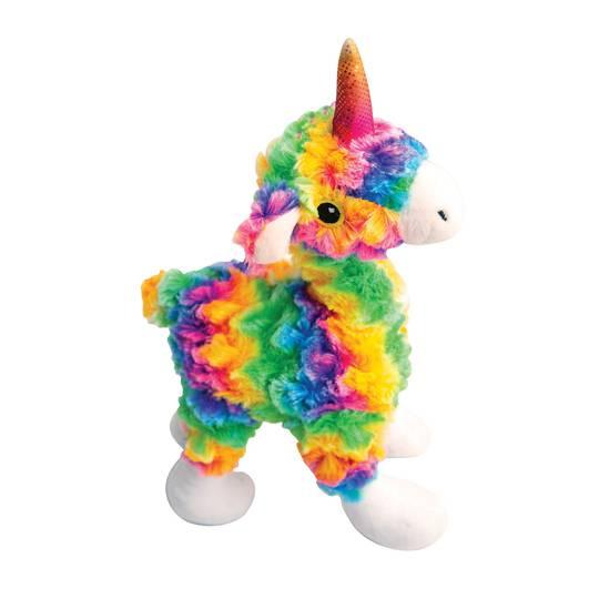 stuffed llama dog toy