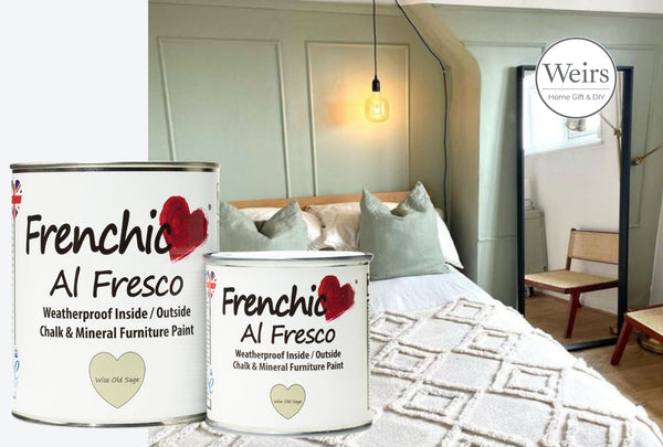 Frenchic Paint Blog | Transform Your Home with Frenchic Paint's Top Trending Spring Colors: Dazzle Me, Wise Old Sage, Dusky Blush, and Ol' Blue Eyes by Weirs of Baggot Street