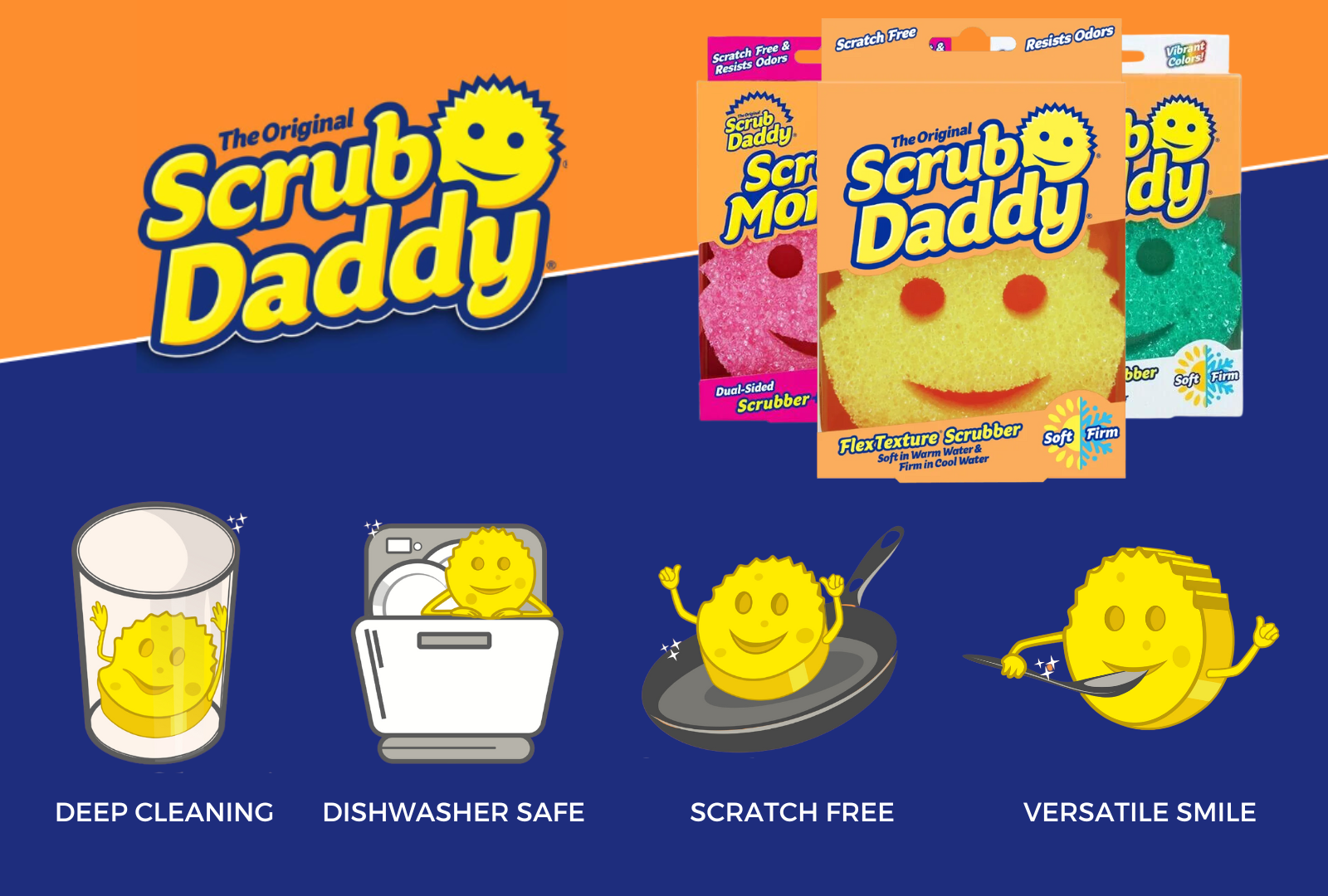Scrub Daddy Cleaning Blog | Introducing Scrub Daddy: The Ultimate Cleaning Companion - Here's Why You Need One by Weirs of Baggot Street