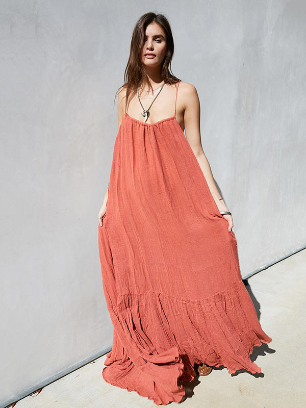 loose maxi dress