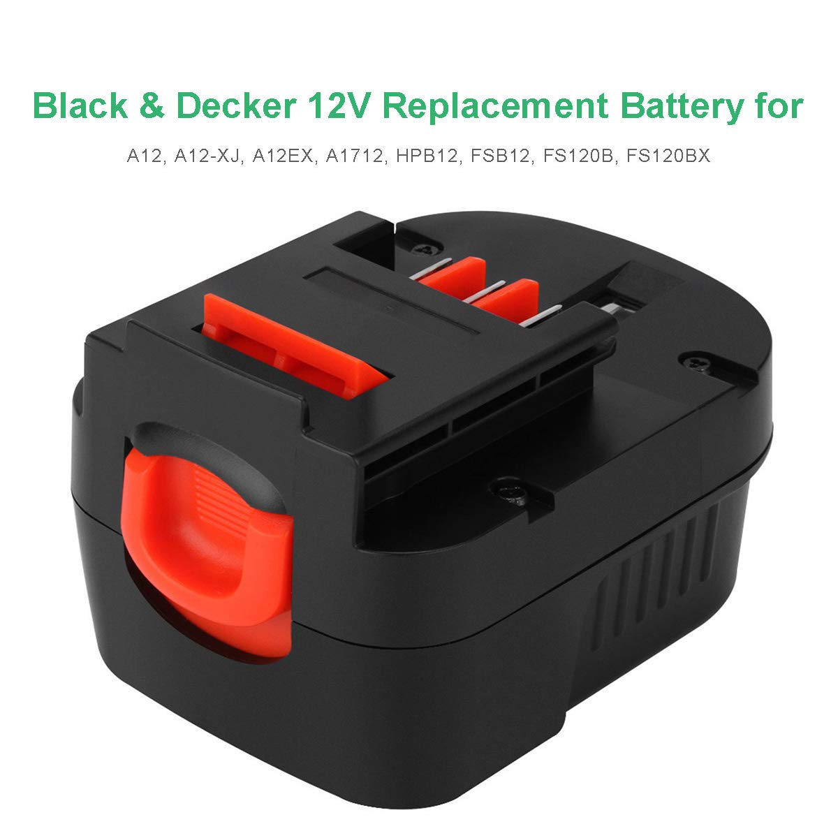 Black Decker A1712 Battery  Black Decker 12v Battery