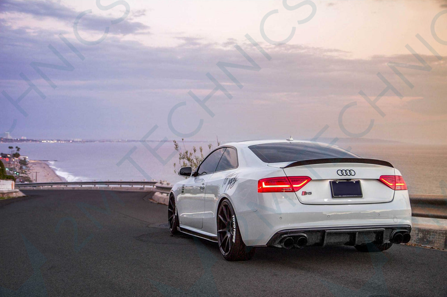 Audi A5 S5 S Line Carbon Rear Diffuser 2mtechnics