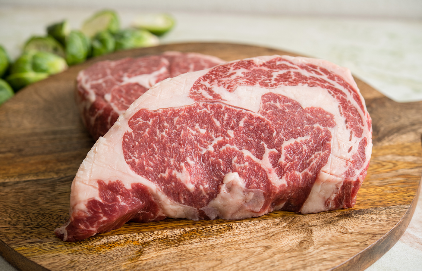 Usda Prime Angus Boneless Ribeye Steaks 2 Pcs The Wagyu Shop 