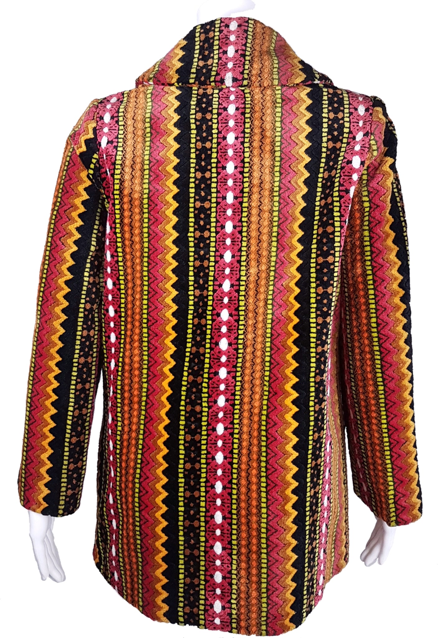 Vintage 60's | Tregos Westwear Chenille | Tapestry Carpet Coat – Coeva ...