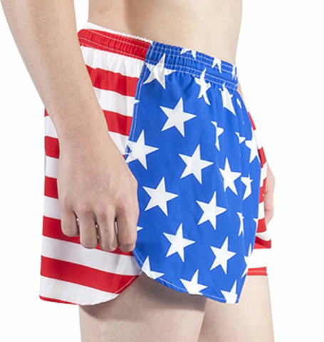 Men's American Flag 1 Elite Split Shorts – BOA