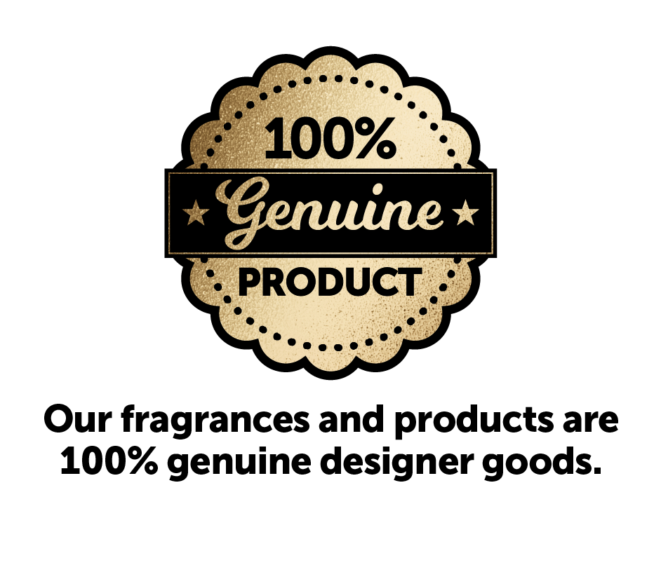 our fragrances and products are 100% genuine designer goods