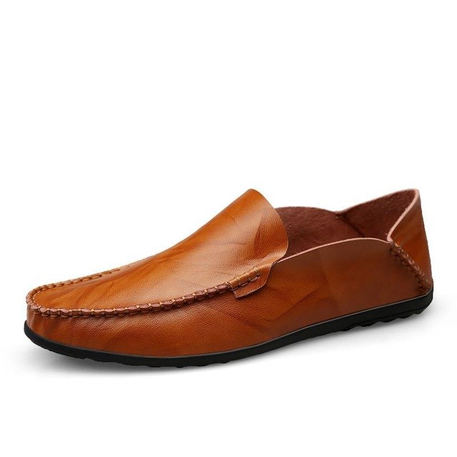 Men's Designer Genuine Leather Casual Loafer Shoes – KVGP Clothescessories