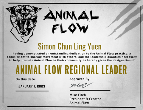 Animal Flow Sydney Regional Leader