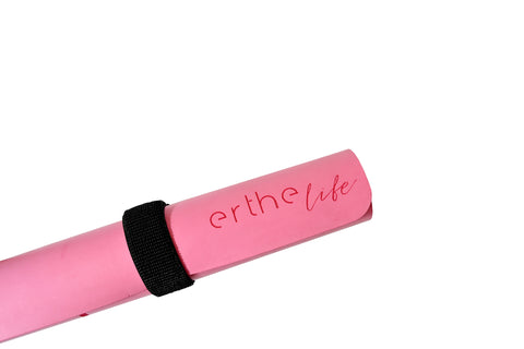 Erthe Life's Portable Yoga Pad in Fresh Pink