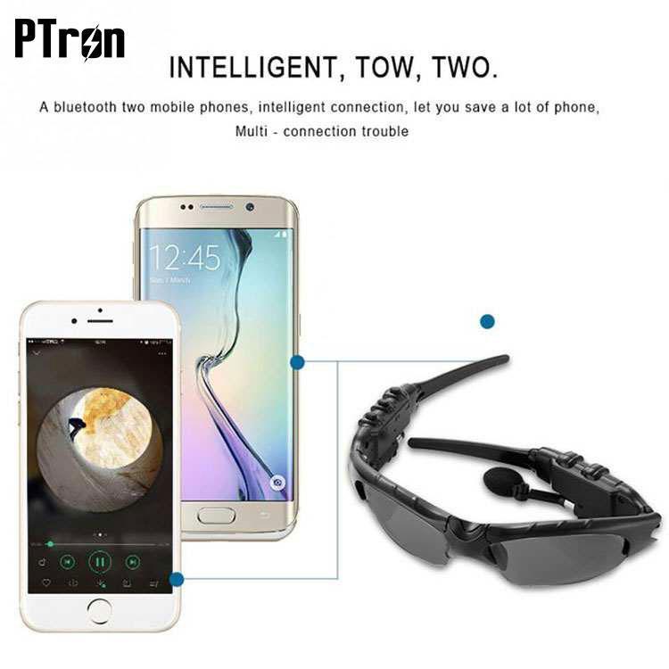 ptron viki bluetooth headset sunglasses