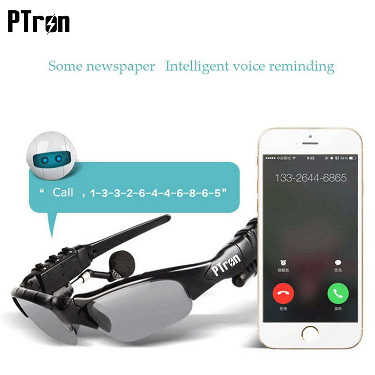 ptron viki bluetooth headset sunglasses