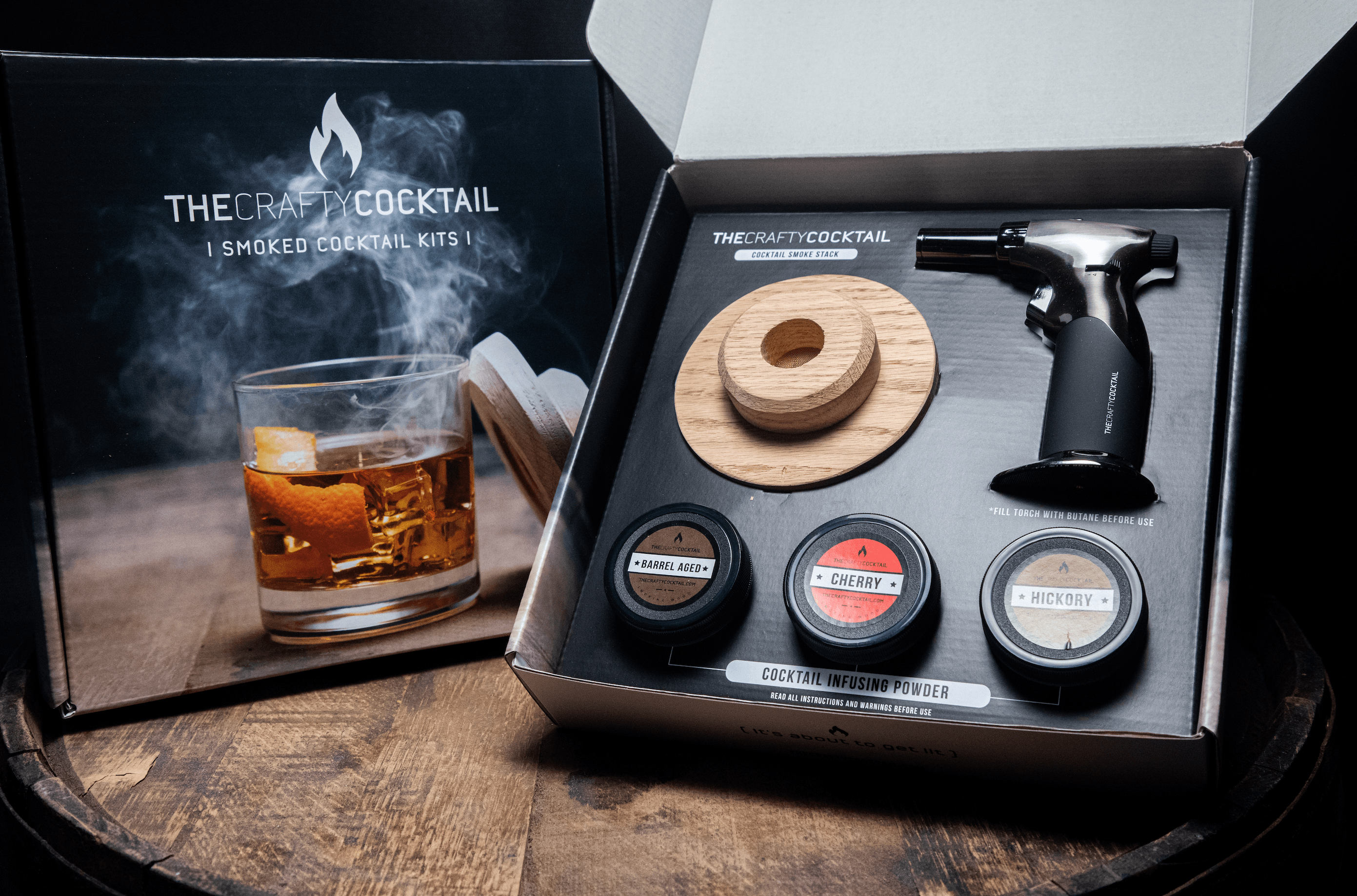 Smoke Lid Kit - A Cocktail Smoker Kit With Butane – Team Cocktail
