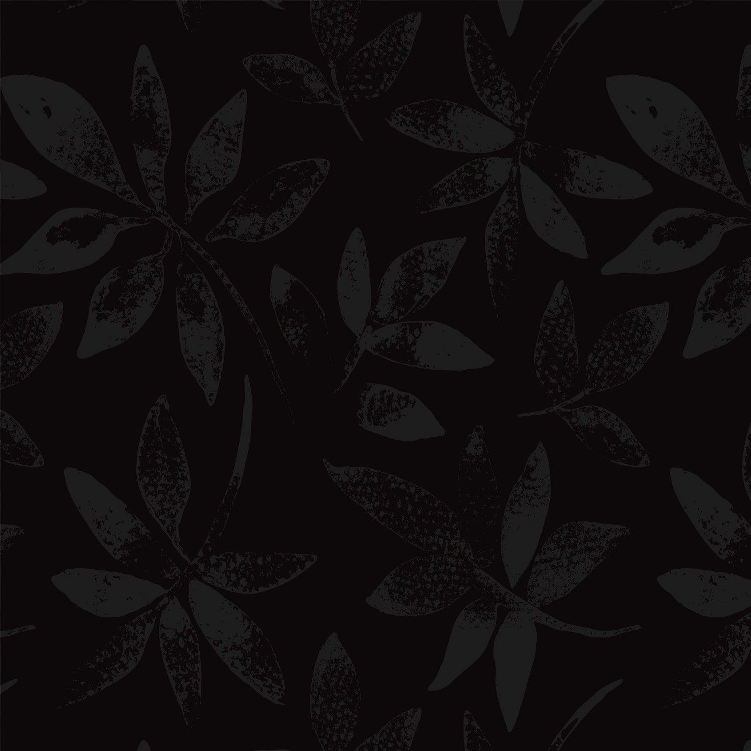 Leaf Print Tapestry | Black Leaves Collection | Station D
