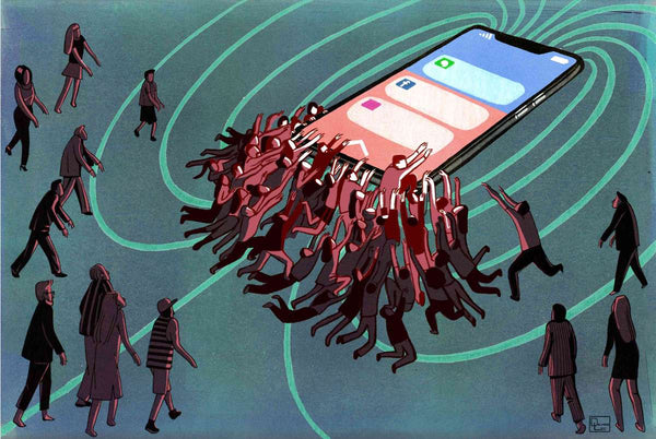 Smartphone addiction center