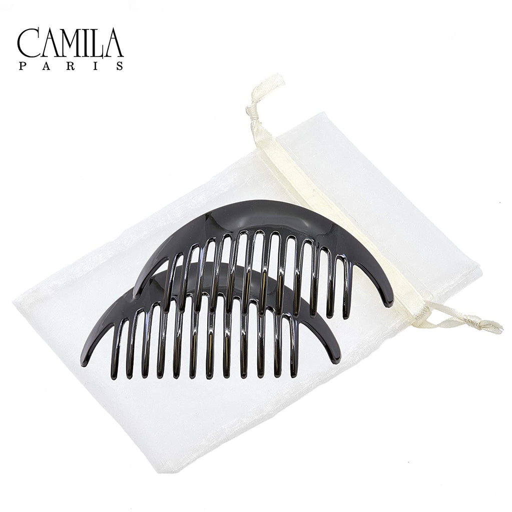 Camila Paris Large Grip Hair Comb Pair