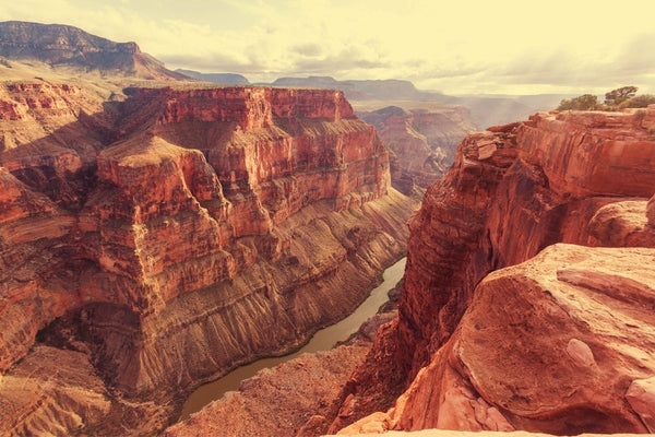 The Colorado River running through the Grand Canyon, a major Route 66 must see