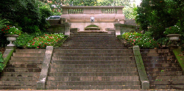 The "Spanish Steps," a must-see Washington DC hidden gem