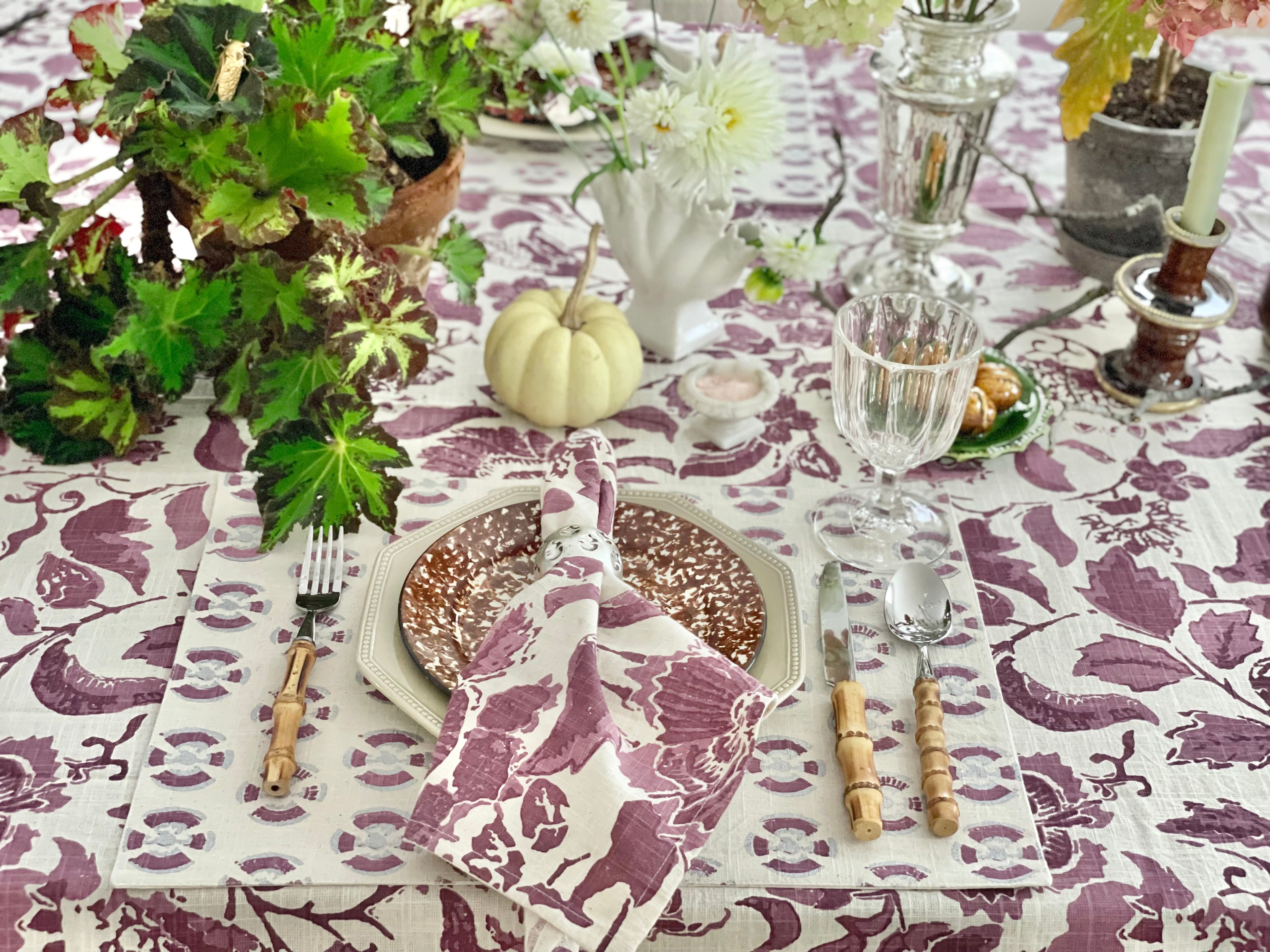 Tablescape by Eddie Ross at Maximalist Studios