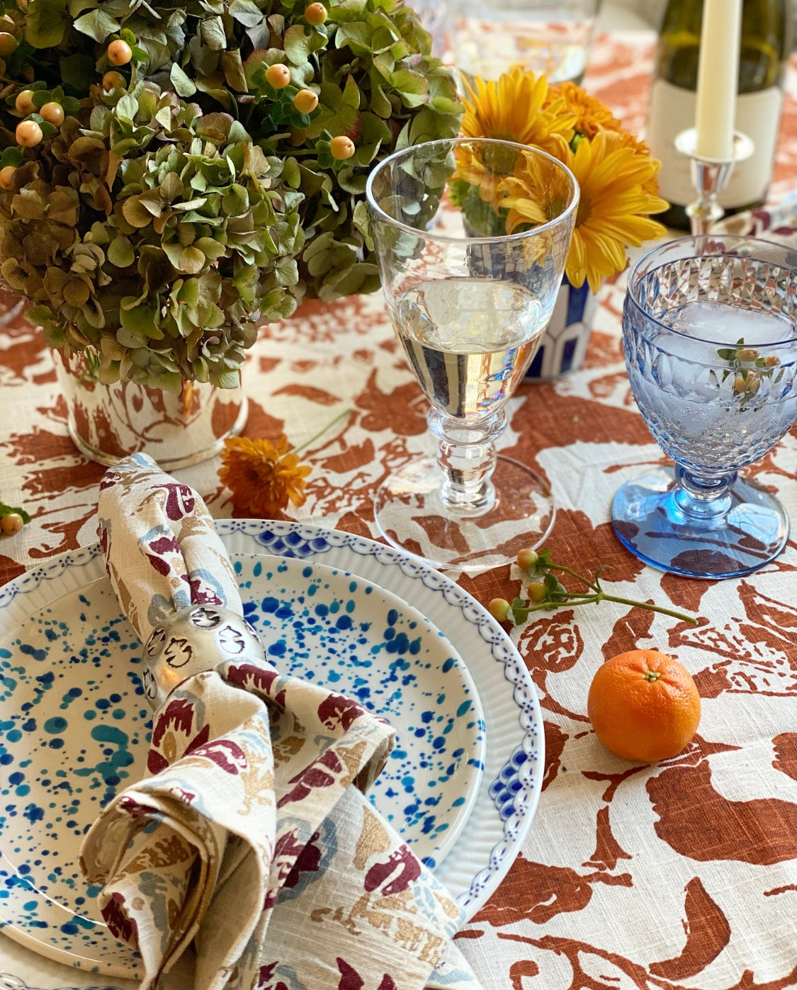 Tablescape by Ariel Okin at Ariel Okin Interiors