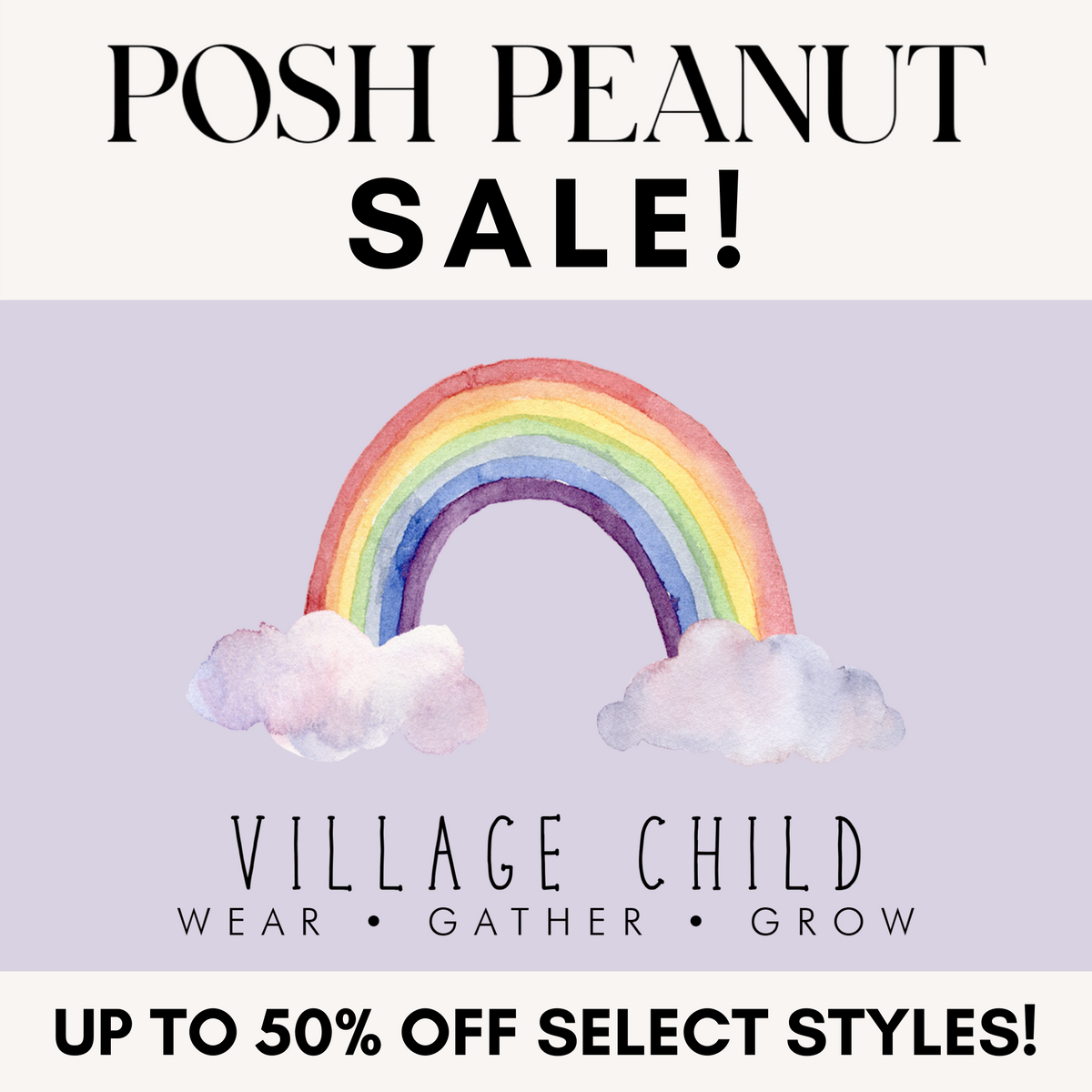 Posh Peanut Sale Village Child