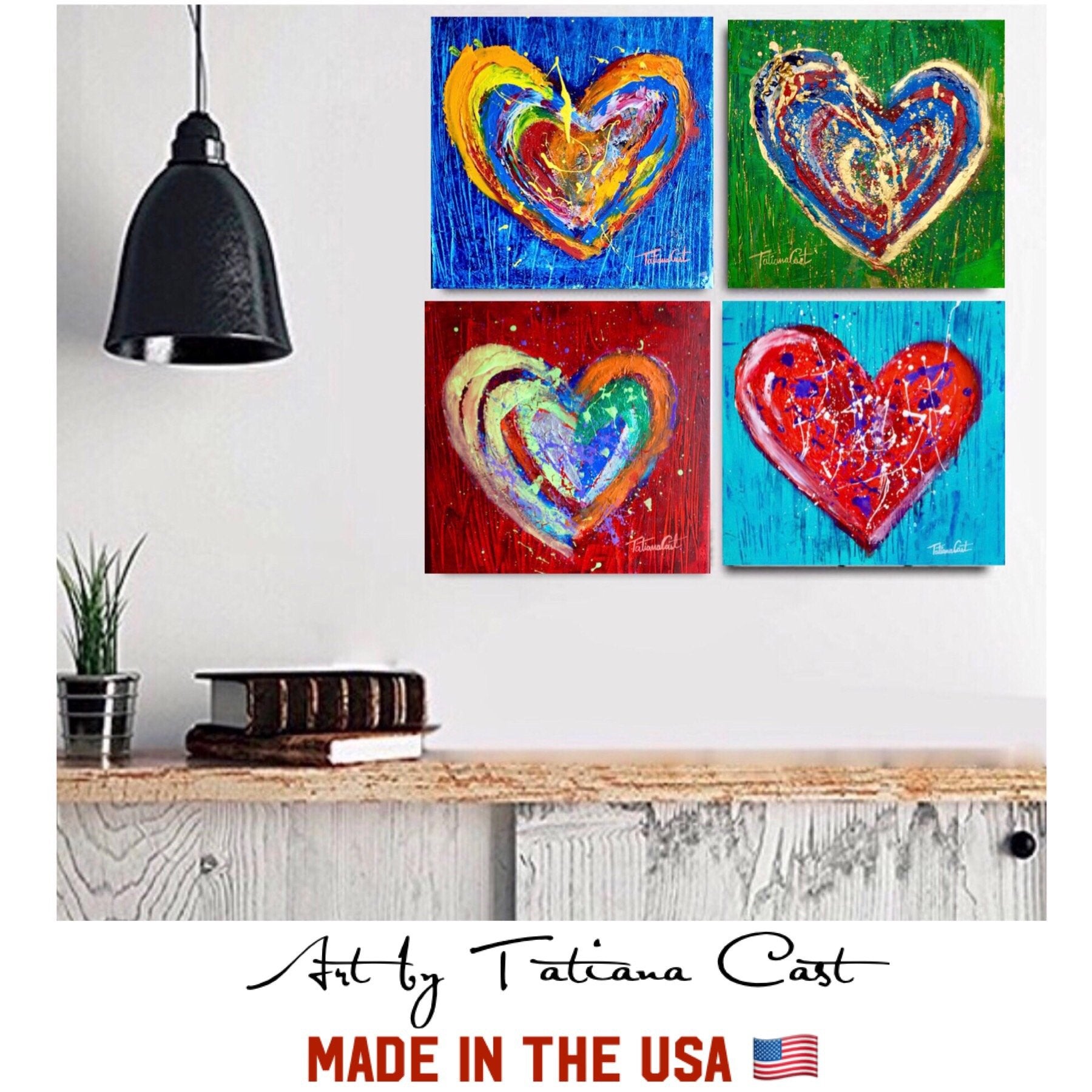Art Special-4 hearts for the price of 3!