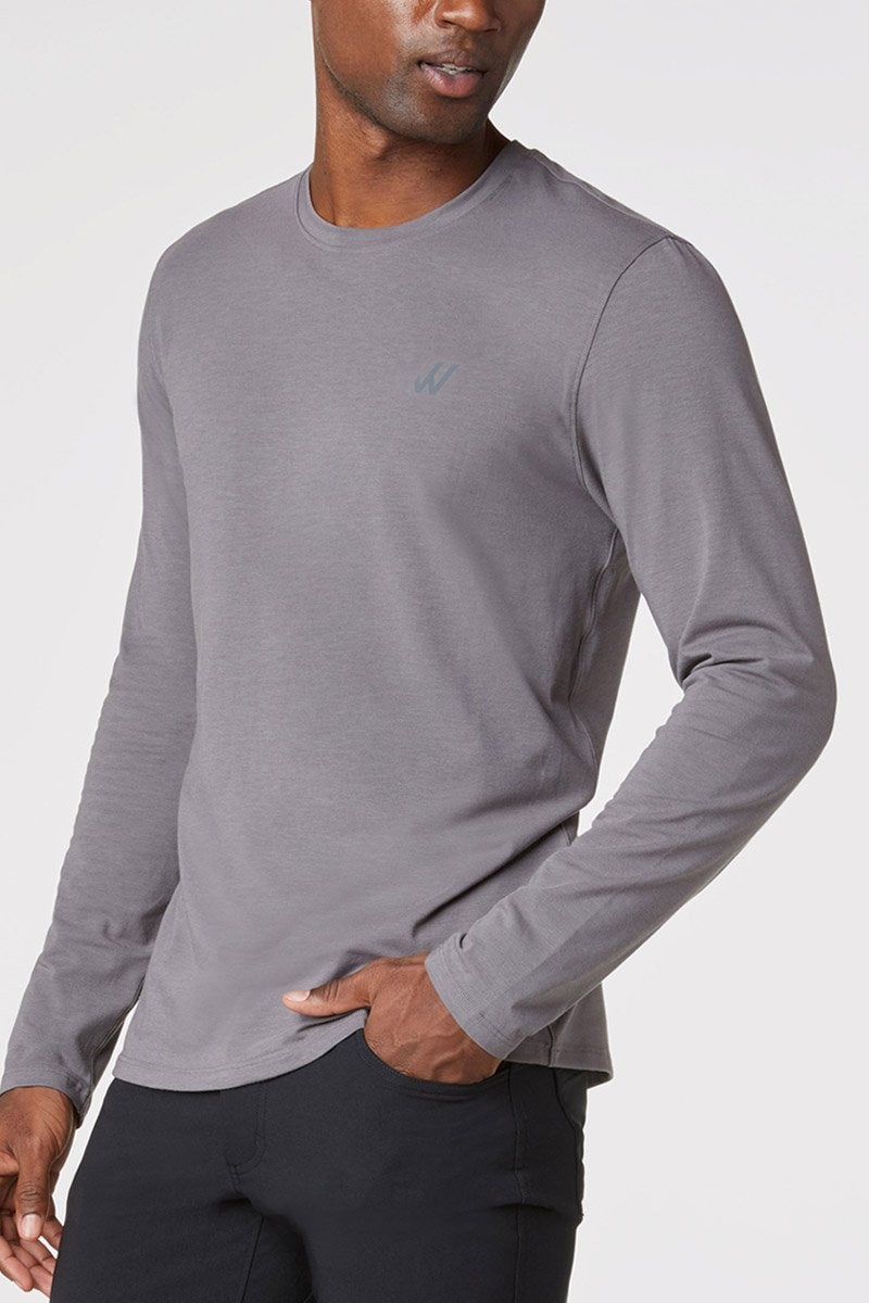 long sleeve workout tee