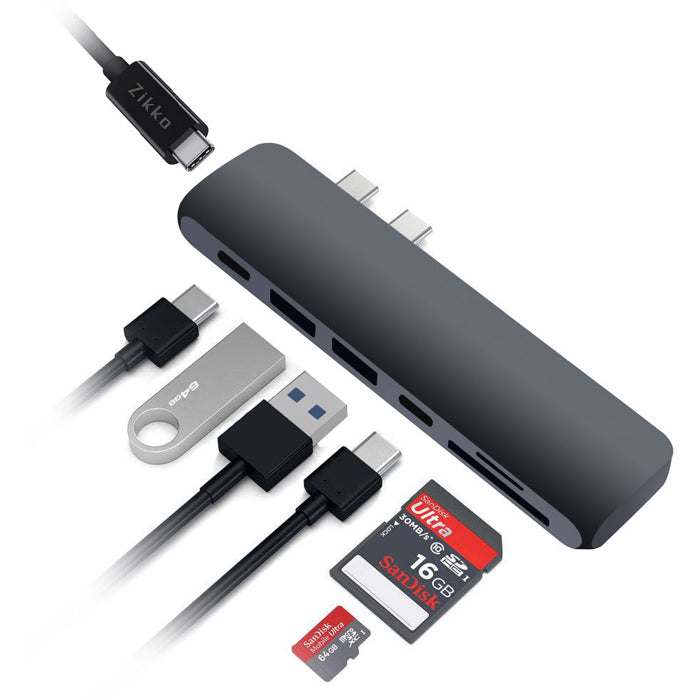 ZIKE USB C to USB C 2m 240W PD3.1 Cable Z418B – ZikeTech